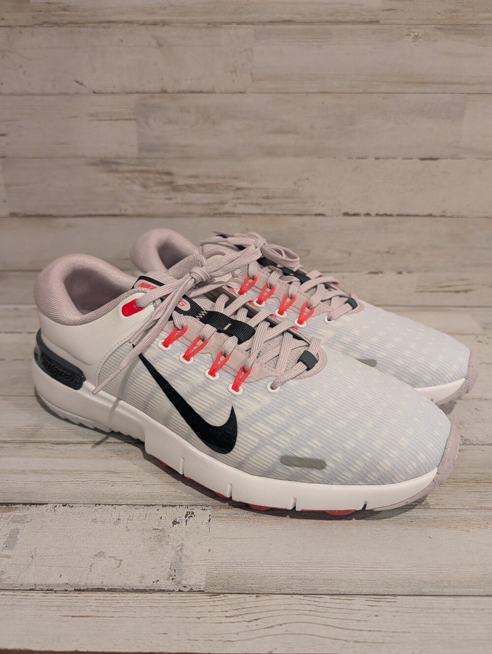 Nike Free Golf Next Nature Shoes Mens Size 10W FQ7875-100 Summit White/Black